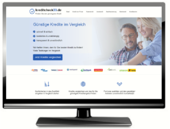 Unique Website kaufen - kreditcheck33.de
